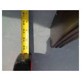 Traditional Wood Slat Bed Frame with Curved Headboard