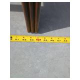 Traditional Wood Slat Bed Frame with Curved Headboard