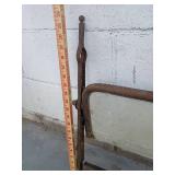 1800s Adjustable Carriage Window Frame