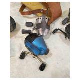 Woven Fishing Creel with Spincast Reels