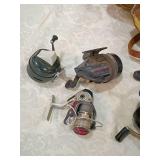 Woven Fishing Creel with Spincast Reels