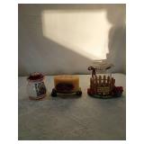 Country Apple Design Candle Holder Collection