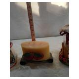 Country Apple Design Candle Holder Collection