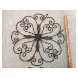 Decorative Wrought Iron Wall Art Set