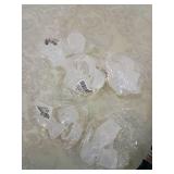 Silicone Chair Leg Floor Protectors - 24 Piece Set and clear chair leg covers items as pictured