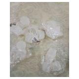 Silicone Chair Leg Floor Protectors - 24 Piece Set and clear chair leg covers items as pictured