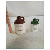 Decorative Mini Moonshine Jugs - Pure Corn & Pencil Parking and mug set.