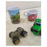 John Deere Farm Toy & Cup Collection and toys