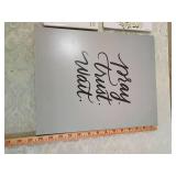 Inspirational Wall Art with Photo Frames Set