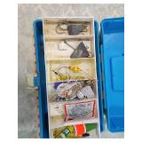 Plano Fishing Tackle Box with Lures and Sinkers