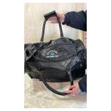 1999 Golf On The Rock Member Guest Leather Duffle Bag