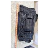 1999 Golf On The Rock Member Guest Leather Duffle Bag