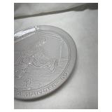 1969 Frankoma Christmas Plate - Laid in a Manger