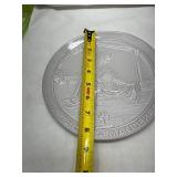 1969 Frankoma Christmas Plate - Laid in a Manger