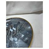 Franklin Mint Winter Home Limited Edition Plate 1992