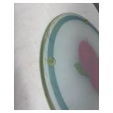 Hand Painted Apple Glass Hot Plate