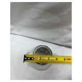 Blue and White Ceramic Creamer with Village Scene