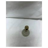 Avon Crystal Bell with Gold Tone Handle