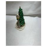 1994 Mercuries Christmas Tree with Lamppost Figurine