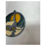 Gothic Church Stained Glass Style Suncatcher or Ornament