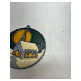 Gothic Church Stained Glass Style Suncatcher or Ornament