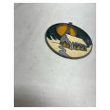 Gothic Church Stained Glass Style Suncatcher or Ornament