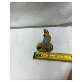 Decorative Angel Figurine with Blue Wings