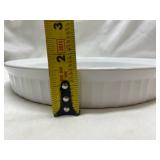 Corning Ware F-3-B 24cm White Quiche Dish