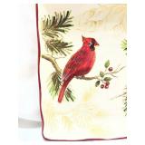 Maxcera Cardinal and Pinecone Square Plate