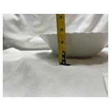 Rose Pattern China Plate with Pink Band