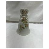 50th Anniversary Porcelain Bell