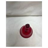 Viking Ruby Glass 40th Anniversary Bell