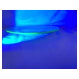 Green Uranium Glass Plate