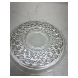 American Fostoria Glass Cup and Saucer Set Glows with Magnesium under UV 365nm