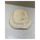 Floral Hand-Painted Ceramic Serving Platter