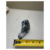 Gray Spotted Appaloosa Horse Figurine