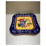 Hand Painted Decorative Fruit Plate with Wall Mount