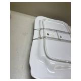 Hand-Painted Fruit Design Ceramic Serving Tray