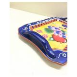 Hand-Painted Fruit Design Ceramic Serving Tray