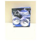 Old Hampshire Silverplated Shell Trays Set