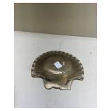 Brass Seashell Decorative Dish