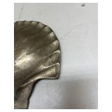 Brass Seashell Decorative Dish