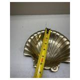 Brass Seashell Decorative Dish