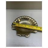 Brass Seashell Decorative Dish