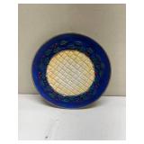 Decorative Holly Berry Border Plate