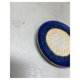 Decorative Holly Berry Border Plate