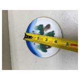 Decorative Castle Scene Plate with Animals