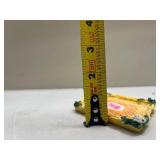 Decorative Yellow Woven Trinket Box