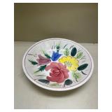 Hand Painted Floral Ceramic Bowl