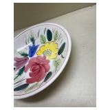 Hand Painted Floral Ceramic Bowl